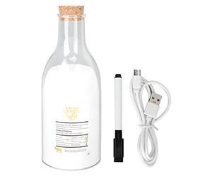 Chenglanhsjg Luz Nocturna para niños, Adultos, Ancianos, Control Remoto, Tablero de Mensajes borrable, lámpara de Noche LED cálida, Ayuda para Dormir Segura, Idea de Regalo
