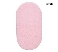 Chenglanhsjg Puff limpiador facial de poliuretano hidrofílico, se expande cuando está mojado, textura súper suave, espuma rica, limpieza profunda, paquete de 5 multicolores para (Rosa)