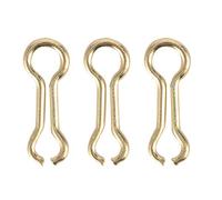 chengong 300 Piezas de Bucle de Molde de Tornillo de Pesca, Clavija de Ojos de Alambre de Pesca de aleación de Acero, Pescador para entusiastas de la Pesca, Tienda de Apare