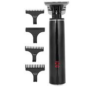 chengong Recortadora eléctrica, R-Round Antena Nitidez Alta eficiencia Recortadora de Cabello de 2 Colores, Peluquería para peluquería(Black)