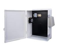 CHENGPI Caja Electrica Estanca Exterior, Carcasa De Plástico ABS, Caja Registro Electrico Con Ventilador - 460x320x160 MM