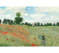 CHengQISM Claude Monets Les Coquelicots - Puzzle de 1000 piezas para adultos (38 x 26 cm)
