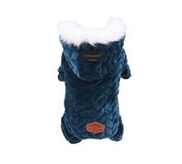 chengshao Mono cálido de Invierno for Perros, Ropa a Prueba Viento for pequeños, Chaqueta for Chihuahua, Disfraces Yorkie, Abrigo Shih Tzu, Trajes for caniche(Green,XXL)