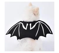 chengshao Ropa for Perros de Halloween, Disfraz Divertido for Mascotas, Chaqueta pequeña, Traje Creativo for Gatos Peluche for(Big Wings,S)
