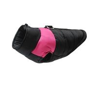 chengshao S-7XL Abrigo for Mascotas, Chaqueta con Hebilla for Perros pequeños y Grandes, Ropa cálida de Invierno for, Golden Retriever Bulldog Mascotas(Pink,4XL-Suit 14-20kg)