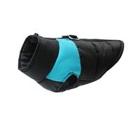 chengshao S-7XL Abrigo for Mascotas, Chaqueta con Hebilla for Perros pequeños y Grandes, Ropa cálida de Invierno for, Golden Retriever Bulldog Mascotas(Blue,4XL-Suit 14-20kg)