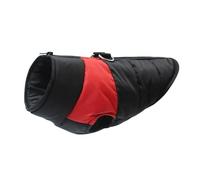 chengshao S-7XL Abrigo for Mascotas, Chaqueta con Hebilla for Perros pequeños y Grandes, Ropa cálida de Invierno for, Golden Retriever Bulldog Mascotas(Red,XL-Suit 5.5-7.0kg)