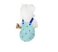 chengshao Vestidos de Verano for Cachorros, Tirantes a la Moda, Ropa for Perros, Vestido for Mascotas, for, Chihuahua, Bulldog Francés, Falda a Rayas, Chaleco for Gatos(Blue 1,L)