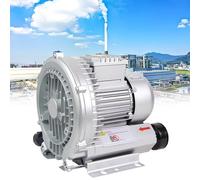 chengxiaorui Soplador de Anillo Vortex Alta presión Bomba Aire regenerativa vacío Industrial monofásica Single Phase High Pressure Blower Fish Pond Ring Blower, for Air Blowing