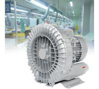 chengxiaorui Soplador de Anillo Vortex Alta presión Canal Lateral regenerativo Industrial Bomba vacío monofásica High Pressure Ring Blower regenerative Ideal para Quitar el Polvo y aspirar
