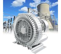 chengxiaorui Soplador de vórtice Industrial Alta presión regenerativo soplante Vortex Bomba vacío monofásica Aire regenerativa Single Phase High Pressure Blower Adecuado para acuicultura y aireación
