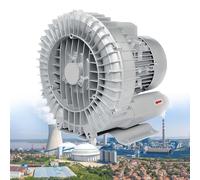 chengxiaorui Soplante regenerativo soplador de Anillo Vortex Alta presión Industrial Bomba Aire regenerativa Single Phase High Pressure Blower for Aquaculture and Wastewater Aeration
