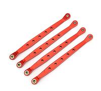 ChengyuWei Aluminium Alloy Lower Suspension Links for 1/10 90018 RC Crawler, Durably RC Car Accessory, Accurate CNC Machined, Installation, Improves RC Performance (Red)