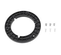 ChengyuWei Reemplazo de núcleo de plástico para Cinta de Bobina Abierta, Kit de buje Nab de ABS con Tornillos para Cinta de Bobina a Bobina de 1/4 de Pulgada y 10,5 Pulgadas, Carrete Negro