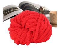 Chenille Chunky Yarn | 88.5Ft Soft Chenille Yarn - Weaving Craft Crocheting Supplies For Scarf Clothes Throw Pillow Basket Pet