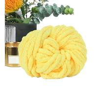 Chenille Chunky Yarn | 88.5Ft Soft Chenille Yarn - Weaving Craft Crocheting Supplies For Scarf Clothes Throw Pillow Basket Pet