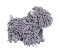 Chenille Hand Towel - Dog Shaped Fuzzy Ball Cleaning Cloth | Cute Cartoon Highly Absorbent Decorative Household Animal for Bathroom Kitchen, Soft Quick Dry Hanging Kids Adults Home Accessories