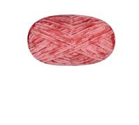 Chenille Yarn 100g/ball Chenille Velvet Yarn Knitting Thick Warm Crochet Knitting Fluffy Yarns For DIY Blanket Bag Hat Scarve Clothe Gloves(Bean pink)