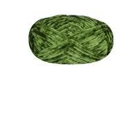 Chenille Yarn 100g/ball Chenille Velvet Yarn Knitting Thick Warm Crochet Knitting Fluffy Yarns For DIY Blanket Bag Hat Scarve Clothe Gloves(Green13)