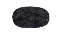 Chenille Yarn 100g/ball Chenille Velvet Yarn Knitting Thick Warm Crochet Knitting Fluffy Yarns For DIY Blanket Bag Hat Scarve Clothe Gloves(Black)