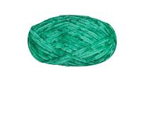 Chenille Yarn 100g/ball Chenille Velvet Yarn Knitting Thick Warm Crochet Knitting Fluffy Yarns For DIY Blanket Bag Hat Scarve Clothe Gloves(Green)