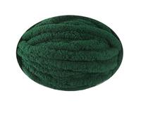 Chenille Yarn 1Pc 250g Chunky Yarns For Knitting And Crochet Blanket Cushion Multicolor Chenille Thick Line Soft Warm Crochet Yarn Scarf Line(Blackish-green)