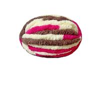 Chenille Yarn 1Pc 250g Chunky Yarns For Knitting And Crochet Blanket Cushion Multicolor Chenille Thick Line Soft Warm Crochet Yarn Scarf Line(Honey-coffee)