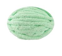 Chenille Yarn 1Pc 250g Chunky Yarns For Knitting And Crochet Blanket Cushion Multicolor Chenille Thick Line Soft Warm Crochet Yarn Scarf Line(Water-green)