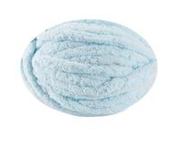 Chenille Yarn 1Pc 250g Chunky Yarns For Knitting And Crochet Blanket Cushion Multicolor Chenille Thick Line Soft Warm Crochet Yarn Scarf Line(Light-blue)