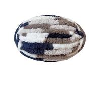 Chenille Yarn 1Pc 250g Chunky Yarns For Knitting And Crochet Blanket Cushion Multicolor Chenille Thick Line Soft Warm Crochet Yarn Scarf Line(Coffee-Cleverness)