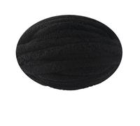 Chenille Yarn 1Pc 250g Chunky Yarns For Knitting And Crochet Blanket Cushion Multicolor Chenille Thick Line Soft Warm Crochet Yarn Scarf Line(Black)