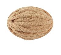Chenille Yarn 1Pc 250g Chunky Yarns For Knitting And Crochet Blanket Cushion Multicolor Chenille Thick Line Soft Warm Crochet Yarn Scarf Line(Tea-with-milk)