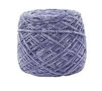 Chenille Yarn 240g Chunky Chenille Yarn Ball For Hand Knitting Dolls Scarf Sweater Slippers Diy Golden Velour Crochet Thread Glossy Soft Warm(Light Grey 11)