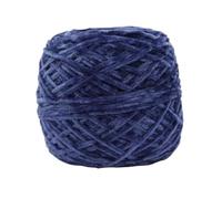 Chenille Yarn 240g Chunky Chenille Yarn Ball For Hand Knitting Dolls Scarf Sweater Slippers Diy Golden Velour Crochet Thread Glossy Soft Warm(Blue grey 26)