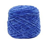 Chenille Yarn 240g Chunky Chenille Yarn Ball For Hand Knitting Dolls Scarf Sweater Slippers Diy Golden Velour Crochet Thread Glossy Soft Warm(Sapphire blue 14)
