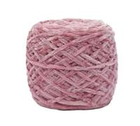 Chenille Yarn 240g/pcs Chunky Chenille Yarn For Hand Knitting Shoes Hats Pillowcases Scarf Plain Crochet Glossy Puffy Warm Comfortable Winter(13 leather pink)