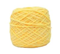 Chenille Yarn 240g/pcs Chunky Chenille Yarn For Hand Knitting Shoes Hats Pillowcases Scarf Plain Crochet Glossy Puffy Warm Comfortable Winter(04 Chicken Yellow)