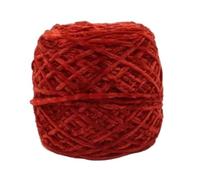 Chenille Yarn 240g/pcs Chunky Chenille Yarn For Hand Knitting Shoes Hats Pillowcases Scarf Plain Crochet Glossy Puffy Warm Comfortable Winter(15 Caramel)