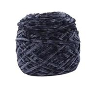 Chenille Yarn 240g/pcs Chunky Chenille Yarn For Hand Knitting Shoes Hats Pillowcases Scarf Plain Crochet Glossy Puffy Warm Comfortable Winter(23 dark gray)