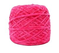 Chenille Yarn 240g/pcs Chunky Chenille Yarn For Hand Knitting Shoes Hats Pillowcases Scarf Plain Crochet Glossy Puffy Warm Comfortable Winter(08 Rose red)