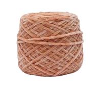 Chenille Yarn 240g/pcs Chunky Chenille Yarn For Hand Knitting Shoes Hats Pillowcases Scarf Plain Crochet Glossy Puffy Warm Comfortable Winter(Khaki)