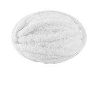 Chenille Yarn 250g Extra Thick Ice Yarn Blanket Hand-Knitted DIY Thread Large Thickness Chenille Cushion Pet Nest(21 Pure White)