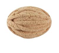 Chenille Yarn 250g Extra Thick Ice Yarn Blanket Hand-Knitted DIY Thread Large Thickness Chenille Cushion Pet Nest(10 Light Khakis)