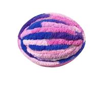 Chenille Yarn 250g Extra Thick Ice Yarn Blanket Hand-Knitted DIY Thread Large Thickness Chenille Cushion Pet Nest(34 Blueberries)