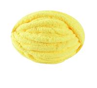 Chenille Yarn 250g Extra Thick Ice Yarn Blanket Hand-Knitted DIY Thread Large Thickness Chenille Cushion Pet Nest(04 Warm Yellow)