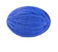 Chenille Yarn 250g Extra Thick Ice Yarn Blanket Hand-Knitted DIY Thread Large Thickness Chenille Cushion Pet Nest(15 Gemstone Blue)
