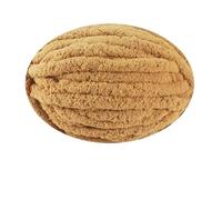 Chenille Yarn 250g Extra Thick Ice Yarn Blanket Hand-Knitted DIY Thread Large Thickness Chenille Cushion Pet Nest(Khaki)