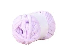 Chenille Yarn 50g/roll Fantasy Color Coarse Ice Bar Arctic Velvet Yarn Handwoven DIY Scarf Hat Clothes Thread Thick Wool Crochet Stripe Thread(Color 6)