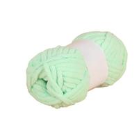 Chenille Yarn 50g/roll Fantasy Color Coarse Ice Bar Arctic Velvet Yarn Handwoven DIY Scarf Hat Clothes Thread Thick Wool Crochet Stripe Thread(Color2)