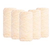 Chenille Yarn 5Pcs Fluffy Velvet Chenille Blanket Yarn 95g/3.35oz For Soft Throw And Blankets, Crocheting & Knitting DIY Crafts And Projects(N4-5Pcs-1Set)